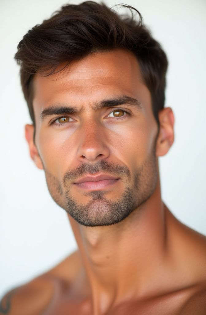 Sport model portrait - Oberkörper frei